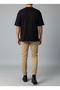Elastic Cuffed Jogger Pants Men's Slim Fit Casual Style - 3