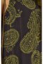 Paisley Baskılı Şifon Elbise - 2