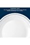 Dinnerware Set 18-Piece, Navy, White, 1147837 - 4