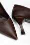 Romma Brown Women's Heeled Shoes Stiletto - 4
