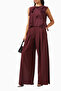 Wool Wide-Leg Pants, High Waist, Deep Pleats, and Elegant Silhouette - 2