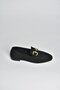 V780161202 Black Suede Casual Women's Shoes - 5