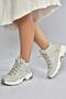 V312415009 Gray High Top Sneakers - 2