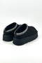 Migo Black Plush Winter Women's Slippers - 5