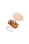 Aura 2-Compartment Heated Steel Storage Container |   150 ml + 300 ml |   With Heating Feature Using Hot Water - 6