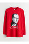 Zero Roba Collar Ataturk Printed Boy's T-Shirt from Uzg Store for Style Enthusiasts