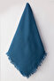 100% Cotton with Tassel Edges 4 Layers 230 Grams 115 X100 cm Multi-Purpose Muslin Baby Blanket - 2