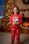 Snowman Printed Christmas Themed Unisex Children's Set - 5