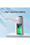 2024 Portable Rechargeable 1200 mA USB Home Water Dispenser with Tilted Plastic Stand for 2-5 Gallon - 6