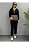 Leopard-Detail Two-Thread Fabric Tracksuit Set - 5