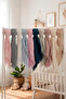 100% Cotton with Tassel Edges 4 Layers 230 Grams 115 X100 cm Multi-Purpose Muslin Baby Blanket - 7