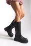 Hegethyl Women's Boots 00123004 Black Leather - 3