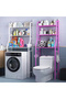 3-Layer Custom Toilet Rack Metal Bathroom Space-Saving Shelf Organizer - 2