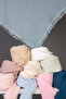100% Cotton with Tassel Edges 4 Layers 230 Grams 115 X100 cm Multi-Purpose Muslin Baby Blanket - 5