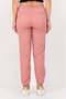 Women Regular Fit Plain Jogger Pants, Old Rose - 3
