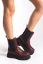 Aralenthia Women's Boots 00123006 Claret Red - 2