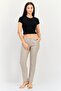 Women Regular Fit Checkered Chino Pants, Multicolor - 4