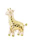 Foil Balloon with Giraffe Figure
