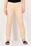 Women Cigarette Fit Diamond Pattern Chino Pants, Multicolor
