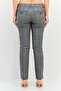 Women Chino Fit Plaid Straight Leg Pants, Multicolor - 3