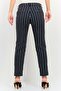 Women Regular Fit Stripe Straight Leg Pants, Multicolor - 3