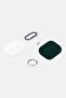 Cion Silicone Airpods Pro Case With Oval And Ring Carbiner, Multicolor - 3