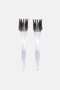 2 Pieces Dish Brushes With Handle, Transparent - 2