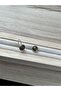 8 mm Tiger's Eye Stone Steel Earrings Handcrafted - 3