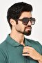 Men 2075570035686 Square Sunglasses, Black - 2