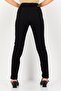Women Regular Fit Solid Chino Pants, Black - 2