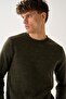 Men's Melange Knit Sweater