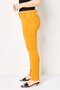 Women Regular Fit Solid Chino Pants, Mustard - 3
