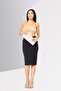 Women Solid Mini Skirts, Black - 2