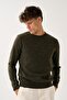 Men's Melange Knit Sweater - 4