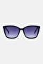Women 207866PJP5408 Rectangular Sunglasses, Navy