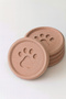 Cat Paw Shaped Wooden Coaster Set (4 Pieces) - 3