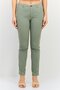 Women Regular Fit Solid Chino Pants, Sage Green