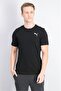Men Essential Logo Print Short Sleeve Tee, Black