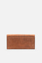 Heritage Classic 100% Genuine Leather Brown Women's Wallet - 3