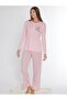 Long Sleeve Pajama Set Viscose 790-76 - 3