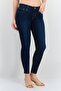 Women Super Skinny Fit Mid Rise Stretchable Jeans, Navy