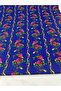 Authentic pattern gold glitter woven polyviscon linen - 4