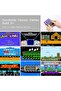 وحدة تحكم ألعاب ريترو 500 في 1 - تصميم كلاسيكي صغير، متعة التوصيل والتشغيل لجميع الأعمار - 3