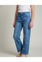 Girls' Bow Embroidered Denim Trousers