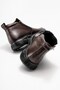 Genuine Leather, Water Resistant, Fur Lined, Warm Slip-On Leather Boots - 5