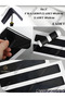 Personal Design Carbon Door Protection Sticker – 4 Piece Stylish Set - 3