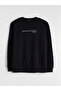 Xside Black Crew Neck Printed Men's Sweatshirt - 5