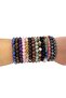 Amethyst Natural Stone Bracelet, Certified Natural Stone, Adjustable Elastic Bracelet - 8
