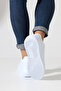 Women's White Thick Sole Daily Comfortable Sports Shoes |   Soft Sole, Comfortable and Stylish Sneaker Model - 8