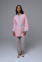 Women's Polka Dot Pajama Set with Robe, 3-Piece Set